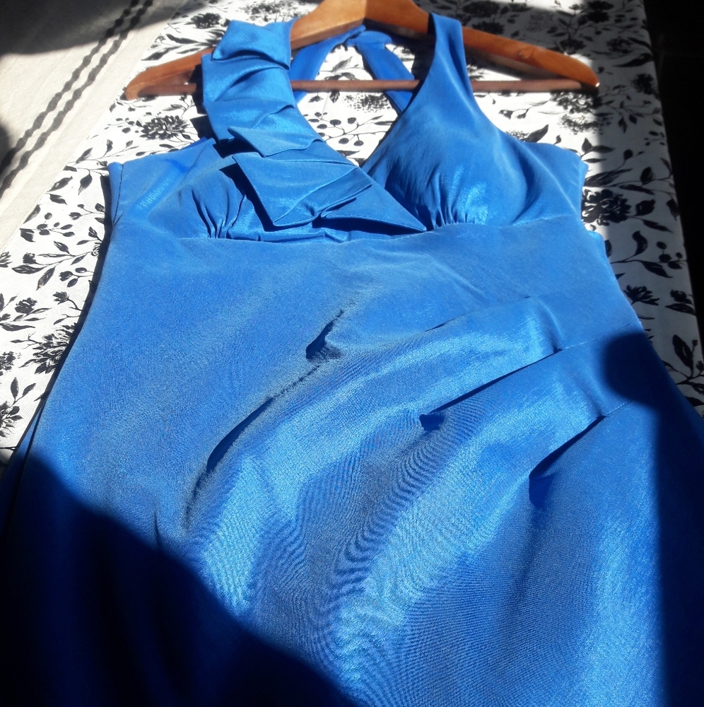 Royal Blue Cocktail/Prom Dress Sz 7/8